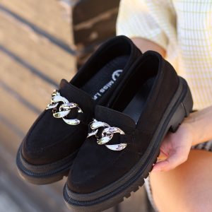 Babet Ayakkabı - Erbilden - Biga Siyah Süet  Ayakkabı